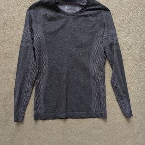 Figs Dark Gray Long Sleeve Tee